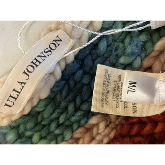 Ulla Johnson 'Violeta' Blue Wool Sweater Size M / L - Picture 4 of 4